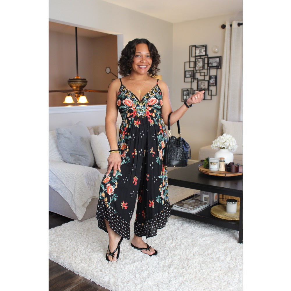 Alyssa Wide Leg Jumpsuit