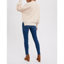 Load image into Gallery viewer, Anna Ribbed Mock Neck Pullover
