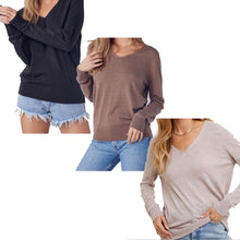 Load image into Gallery viewer, Emma V-Neck Pullover
