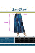 Load image into Gallery viewer, Indigo Retro Revival Flare Pants
