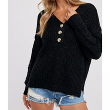 Load image into Gallery viewer, Layla Henley Sweater Top
