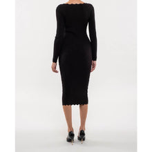 Load image into Gallery viewer, Lennox Scallop Hem Midi Dress
