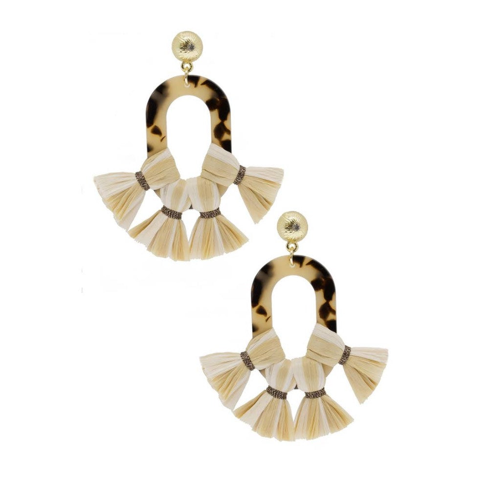 Malibu Style Hoop Earrings