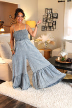 Load image into Gallery viewer, O&amp;H Wind Song Ruffle Wide Leg Jumpsuit
