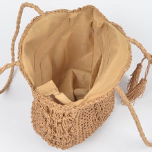 Load image into Gallery viewer, Seashell Sands Straw bag
