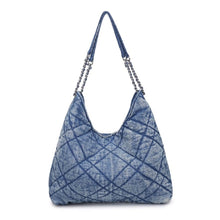 Load image into Gallery viewer, All The Denim Hobo Bag
