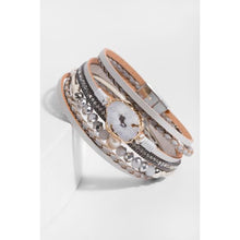 Load image into Gallery viewer, Celestial Geode Leather Bracelet
