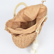 Load image into Gallery viewer, Coconut Island Woven Tote Bag
