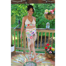 Load image into Gallery viewer, Crochet Sands Top &amp; Skirt Set
