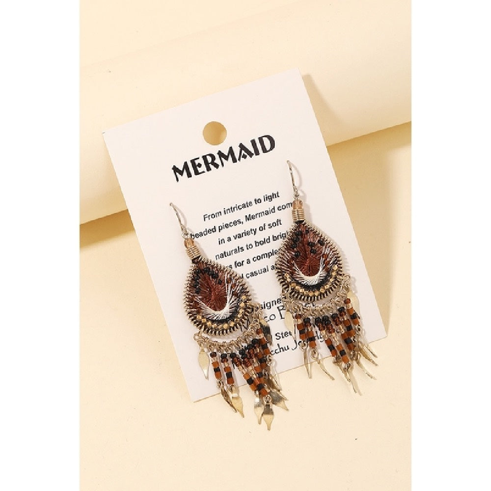 Desert Mermaid Dangle Earrings