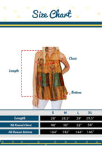 Load image into Gallery viewer, Earthy Boho Sleeveless Jhabla Top
