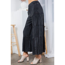 Load image into Gallery viewer, Embroidered Patchwork Flare Pants
