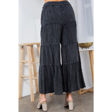 Load image into Gallery viewer, Embroidered Patchwork Flare Pants
