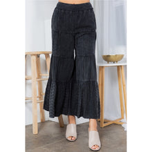 Load image into Gallery viewer, Embroidered Patchwork Flare Pants
