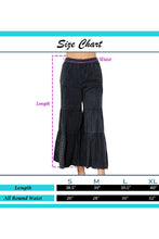 Load image into Gallery viewer, Embroidered Patchwork Flare Pants
