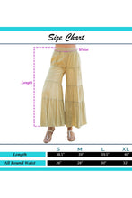 Load image into Gallery viewer, Embroidered Patchwork Flare Pants
