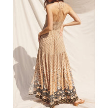 Load image into Gallery viewer, Euro Trip Halter Maxi Dress
