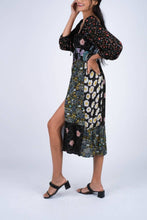 Load image into Gallery viewer, Flora Patchwork Midi Dress
