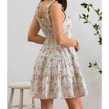 Load image into Gallery viewer, Grace Floral Ruffle Mini Dress
