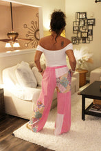 Load image into Gallery viewer, Floral Wave Knit Boho Pants
