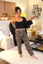 Load image into Gallery viewer, Leopard Print Lux Jogger Pants
