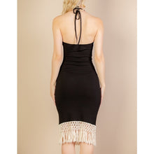 Load image into Gallery viewer, Marbella Fringe Midi Dress
