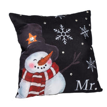 Load image into Gallery viewer, Snowman Throw Pillows
