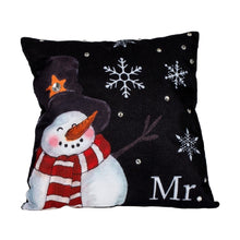 Load image into Gallery viewer, Snowman Throw Pillows
