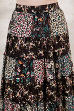 Load image into Gallery viewer, Mystical Forest Patchwork Midi Skirt
