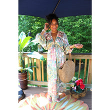 Load image into Gallery viewer, Paisley Satin Dreams Maxi Dress
