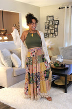 Load image into Gallery viewer, Patchwork My Heart Maxi Skirt
