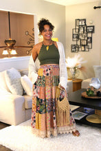 Load image into Gallery viewer, Patchwork My Heart Maxi Skirt
