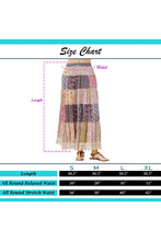 Load image into Gallery viewer, Patchwork My Heart Maxi Skirt
