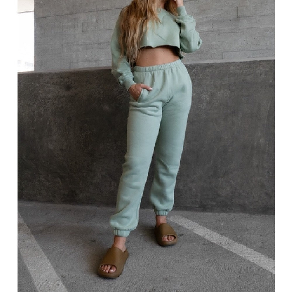 Sasha Plush High Waist Sweatpants