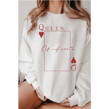 Load image into Gallery viewer, Queen Of Hearts Sweatshirt
