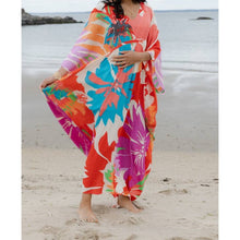 Load image into Gallery viewer, Radiant Flowery Maxi Kaftan
