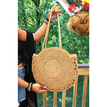 Load image into Gallery viewer, Seashell Sands Straw bag
