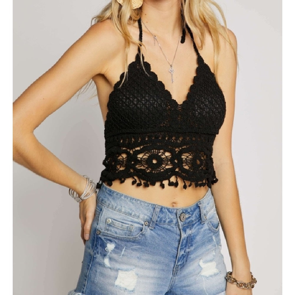 Seraphina Crochet Tank Top