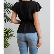 Load image into Gallery viewer, Shelby Scalloped Woven Top
