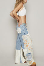 Load image into Gallery viewer, POL Skye Patchwork Twill Pants
