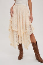 Load image into Gallery viewer, Southern Charm Lace Tiered Midi Skirt
