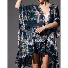 Load image into Gallery viewer, Splash Of Tie-Dye Kimono
