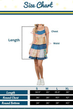 Load image into Gallery viewer, Summer Walker Babydoll Patchwork Dress
