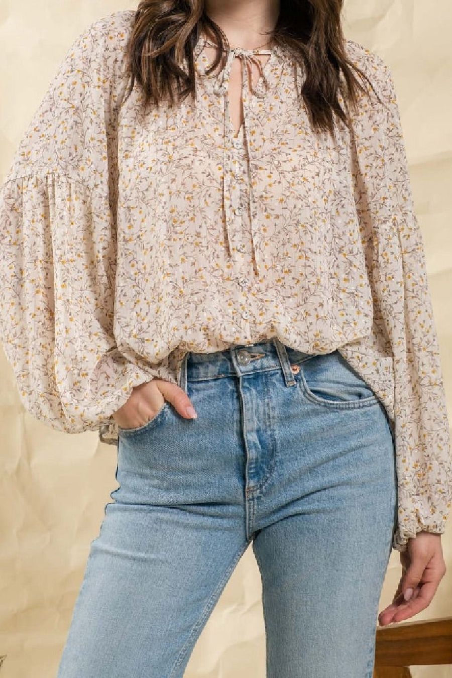 Touch Of Blossoms Blouse