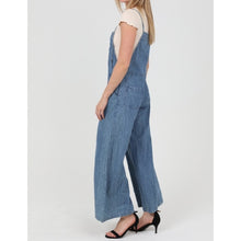 Load image into Gallery viewer, True Love Denim Flare Overalls
