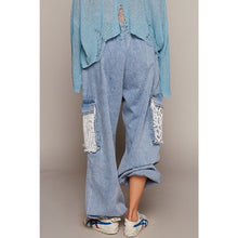 Load image into Gallery viewer, POL Vintage Wash Distress Jogger Pants
