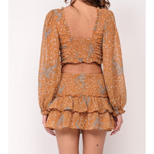 Load image into Gallery viewer, Whimsical Paisley Kisses Crop Top &amp; Skirt Set
