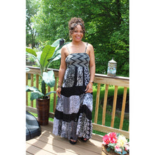 Load image into Gallery viewer, Wild thoughts Smocked Maxi Dress
