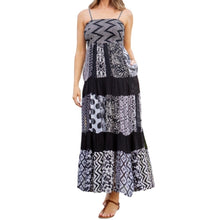 Load image into Gallery viewer, Wild thoughts Smocked Maxi Dress
