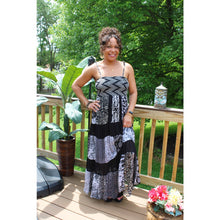 Load image into Gallery viewer, Wild thoughts Smocked Maxi Dress
